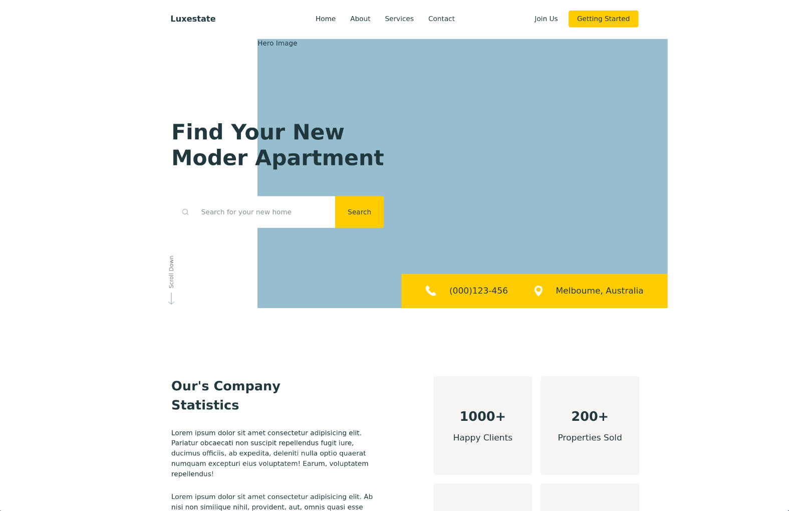 PSD Slice Website